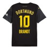 Dječji - Dres + Kratke Hlače Borussia Dortmund Brandt 10 Gostujući 24/25